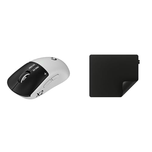 Logitech G PRO X2 SUPERSTRIKE Wireless Gaming Mouse - Black/White