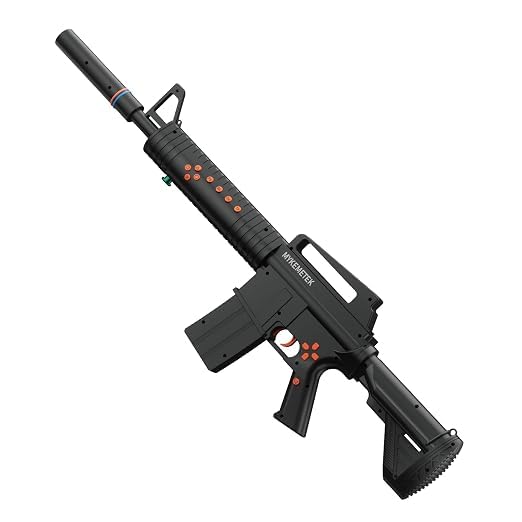 MYKEMETEK Professional FPS Motion Controller Compatible for PS4 - Precision Aiming, Immersive Gunfight Experience, Authentic Feedback, 10-Hr Runtime, 2.4 GHz Wireless, Supports ALL FPS Games like Call of Duty and Battlefield