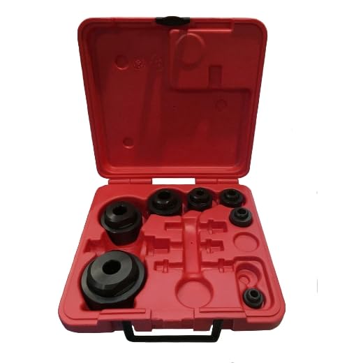 Set of 8 Hydraulic Punches PG11-PG48