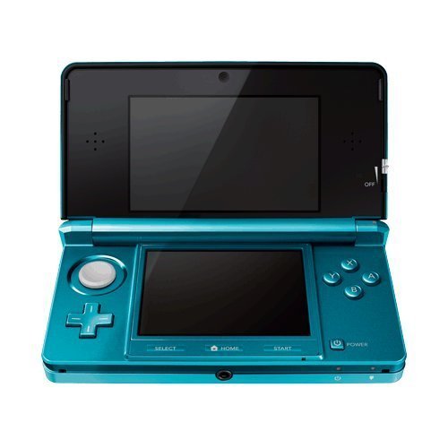 Nintendo 3DS Handheld System - Aqua Blue (Renewed)