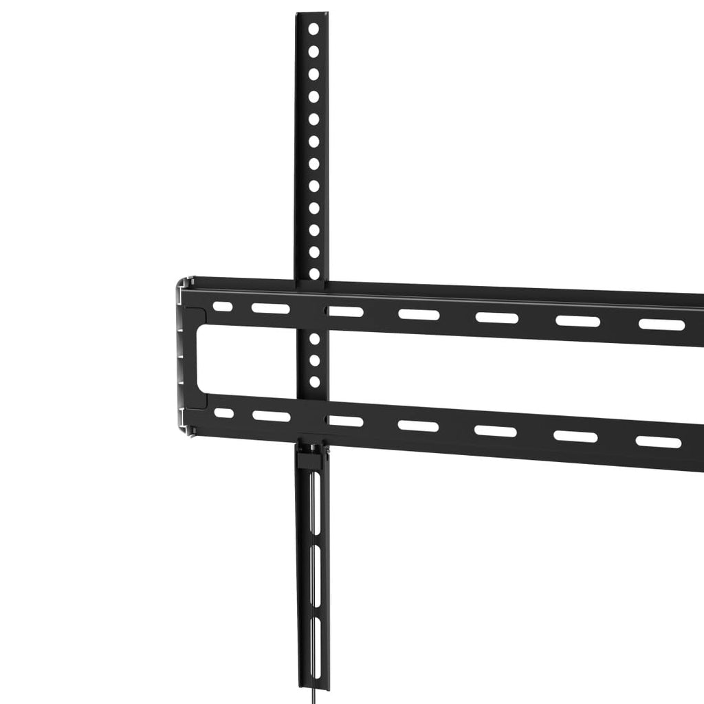 Hama Fixed TV Wall Mount for 10 Year Guarantee (Extra-Flat TV Wall Mount, 75 kg Max, Robust, for LCD/LED/OLED/Plasma Screens from 81 cm to 191 cm (32 to 75 "), VESA Max 400 x 400) Black