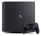 Sony PlayStation 4 Pro 1TB Two Controller Bundle: PlayStation 4 1TB Pro Console Jet Black, 2 DUALSHOCK 4 Wireless Controllers (Renewed)