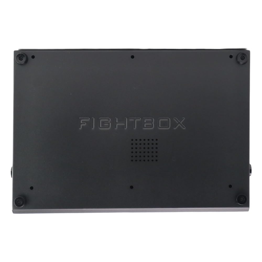 FightBox R10 Pro Arcade Fight Stick with 2-Inch Trackball and Spinner, Sanwa Joystick, Metal Case, USB Retro Gaming Controller for PC, MAME and RetroArch