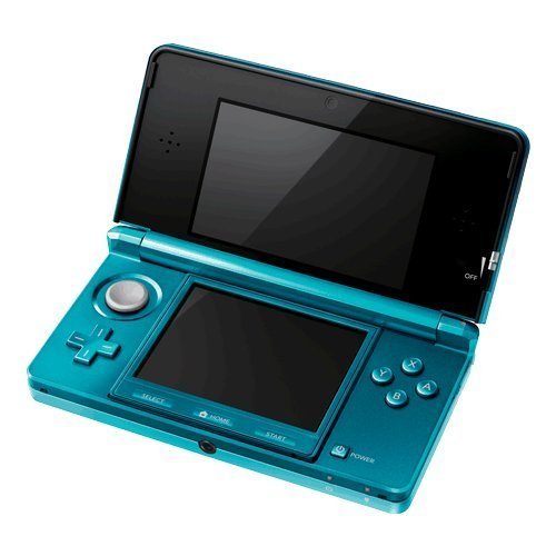 Nintendo 3DS Handheld System - Aqua Blue (Renewed)
