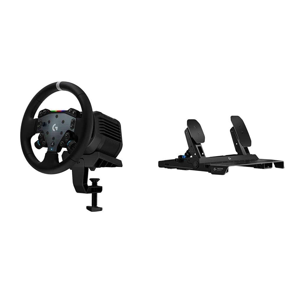Logitech G RS50 Direct Drive Racing Wheel, Hub, & Base for PS5/PS4/PC