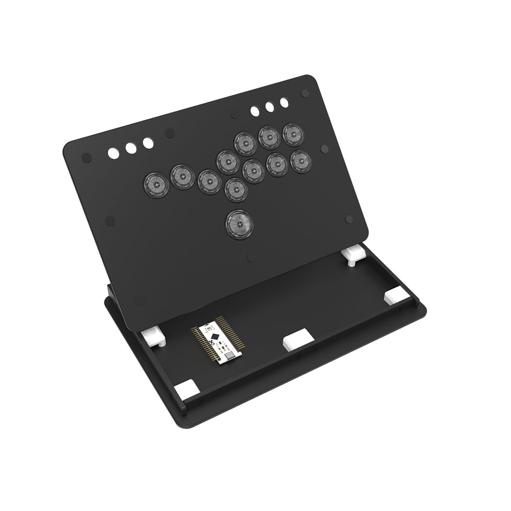 SZJLMKJ PWS Leverless Fight Stick Controller Mini BOX SOCD Fighting Controller With Mechanical Button Support PC