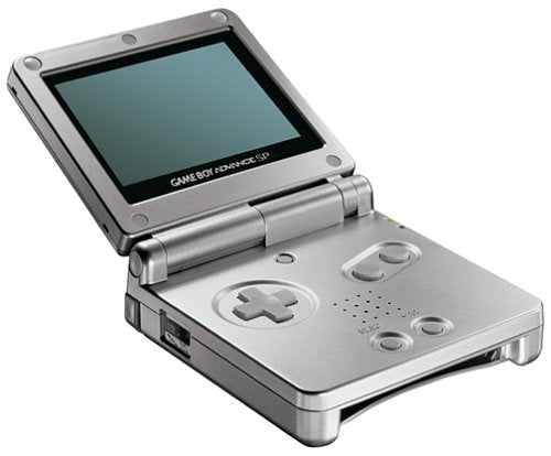 Nintendo Game Boy Advance SP - Platinum (Renewed) [video game]