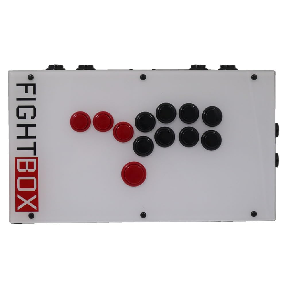 FightBox F1-PS5 All Button Leverless Arcade Fight Stick Game Controller Compatible With PC/PS3/PS4/PS5
