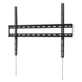 Hama Fixed TV Wall Mount for 10 Year Guarantee (Extra-Flat TV Wall Mount, 75 kg Max, Robust, for LCD/LED/OLED/Plasma Screens from 81 cm to 191 cm (32 to 75 "), VESA Max 400 x 400) Black
