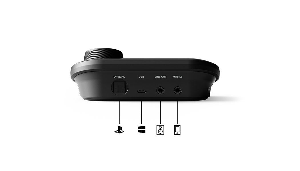 SteelSeries Arctis Pro + GameDAC Gaming Headset - Certified Hi-Res Audio System for PS4 and PC (Renewed)