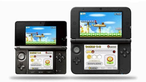 Nintendo 3DS XL - Red/Black (Renewed)