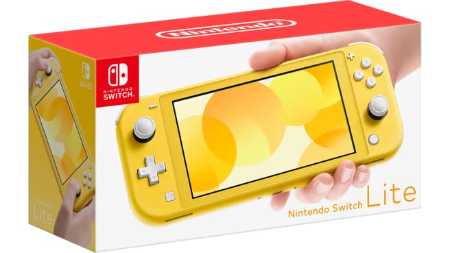 Nintendo Switch Lite Console – (Japanese Version) | Handheld Gaming System | Compact & Lightweight | Region-Free | Built-in Controls | Great for Travel & Kids | Japanese Packaging (Gray)