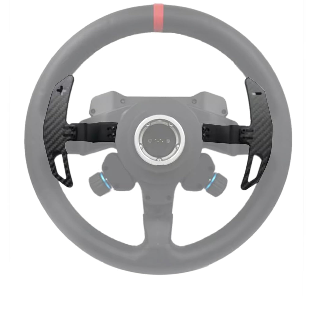 Latest Dual Perforated Leather Grip For Logitech G RS50 System; lightweight Real Carbon Fiber Compatible with Logitech G RS On Xbox Series X/S PS4/PS5 PC Wheel Hub (13 inch-Dual Perforated Leather)