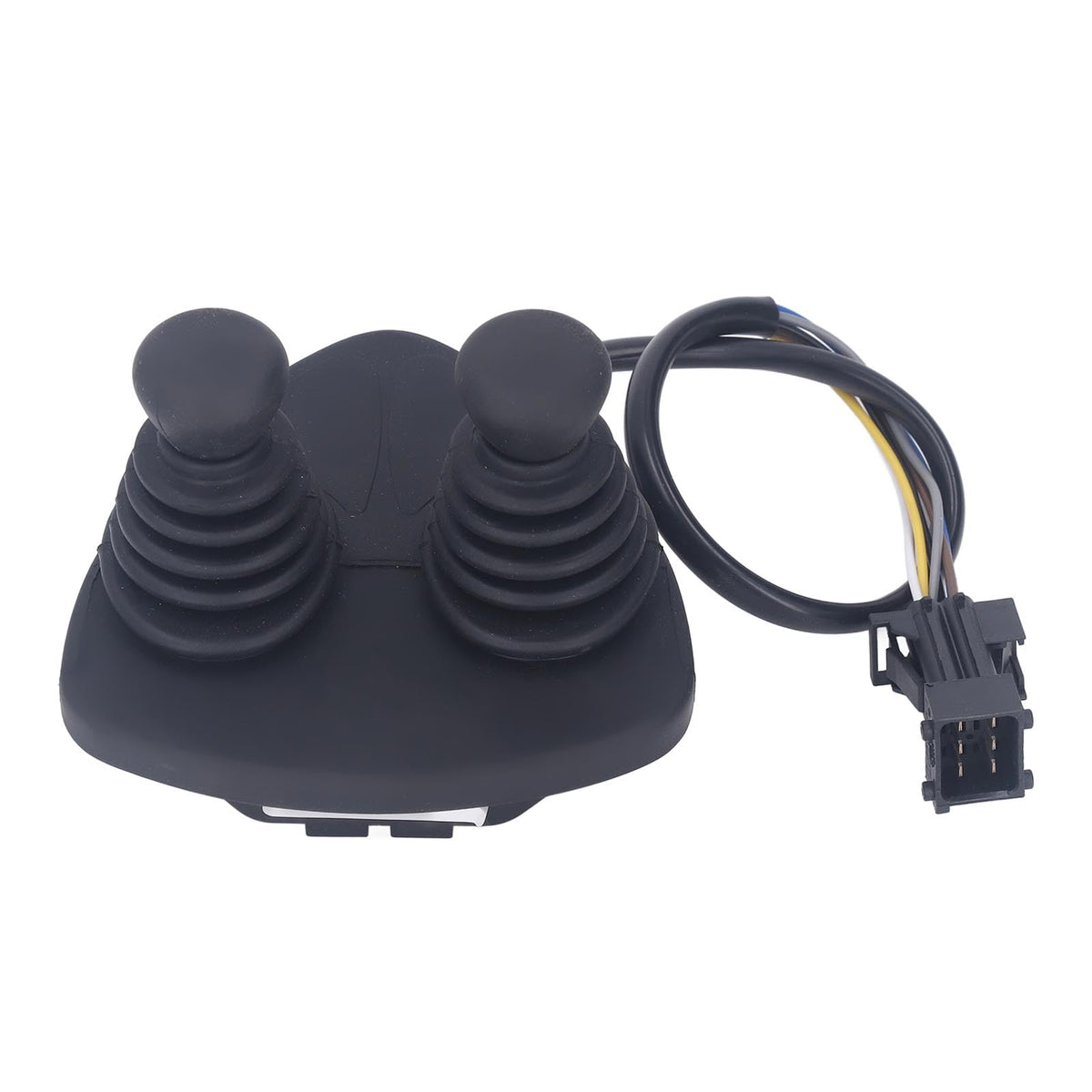 Forklift Joystick Controller 7919040043, Double Handle Control Unit Replacement for Linde E25 E30 E16 E18 E20, Aluminum Alloy Forklift Control Handle for Industrial Machinery