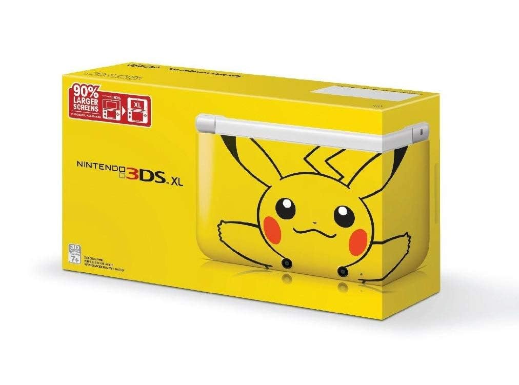 Nintendo 3DS XL Handheld System - Black/Blue (Renewed) [Nintendo DS]