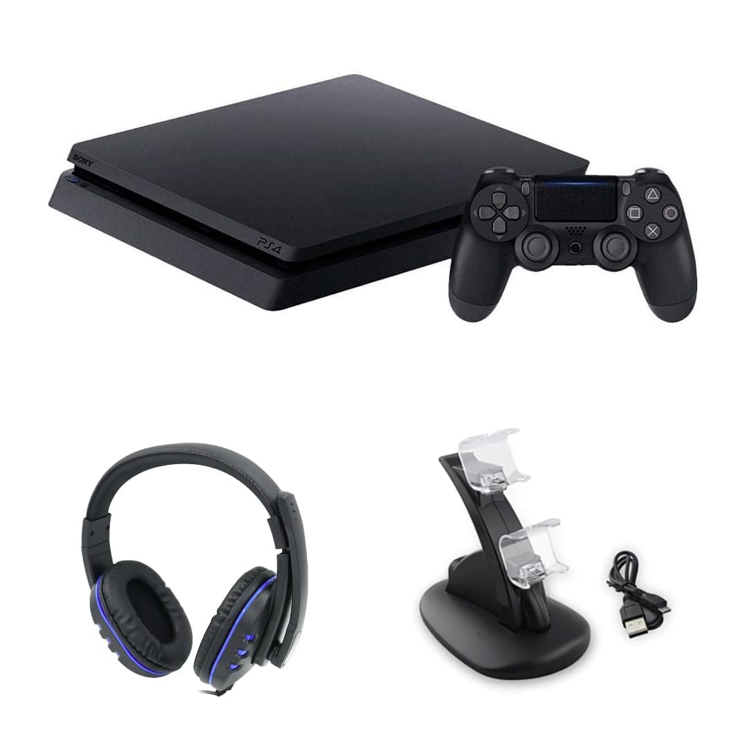 Sony PlayStation 4 Slim 1TB Premium Bundle (Renewed)