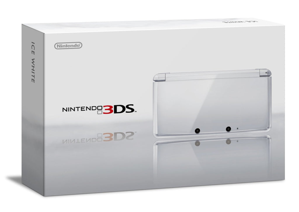 Nintendo 3DS Console, Ice White (Renewed)
