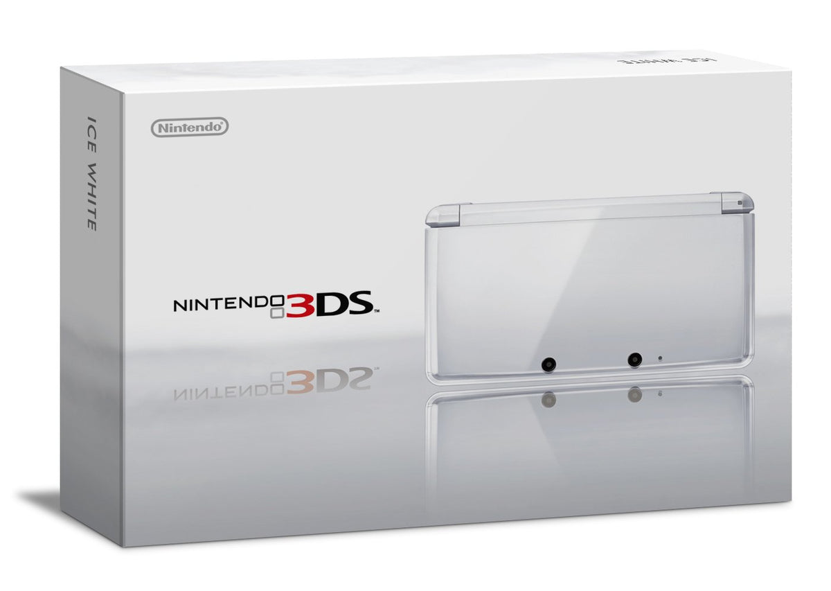 Nintendo 3DS Console, Ice White (Renewed)
