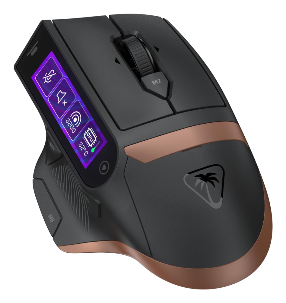 Turtle Beach Command Series MC7 Wireless 8K Customizable RGB Gaming Mouse