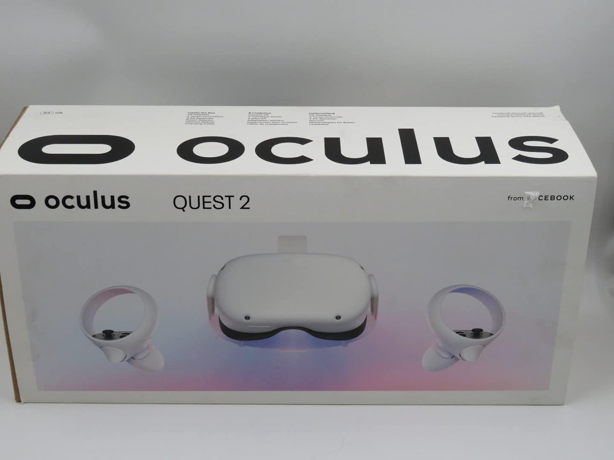 Oculus Quest 2 — Advanced All-in-One Virtual Reality Headset — 64 GB (UK Model)