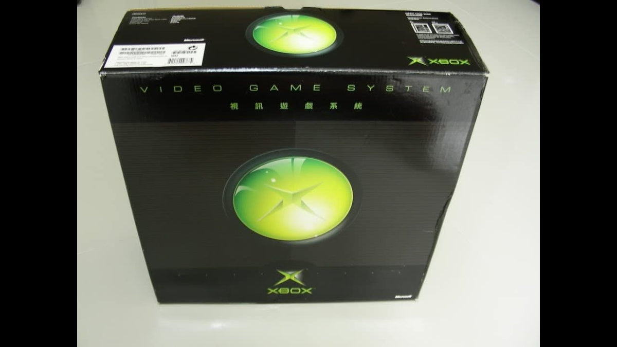 Microsoft Original Xbox Console with Controller, Power Supply, and AV Cable,Black