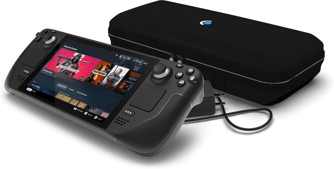 Valve Steam Deck 512GB (1280 x 800) 7" LCD Display Handheld Gaming Console with Carrying Case (Renewed)