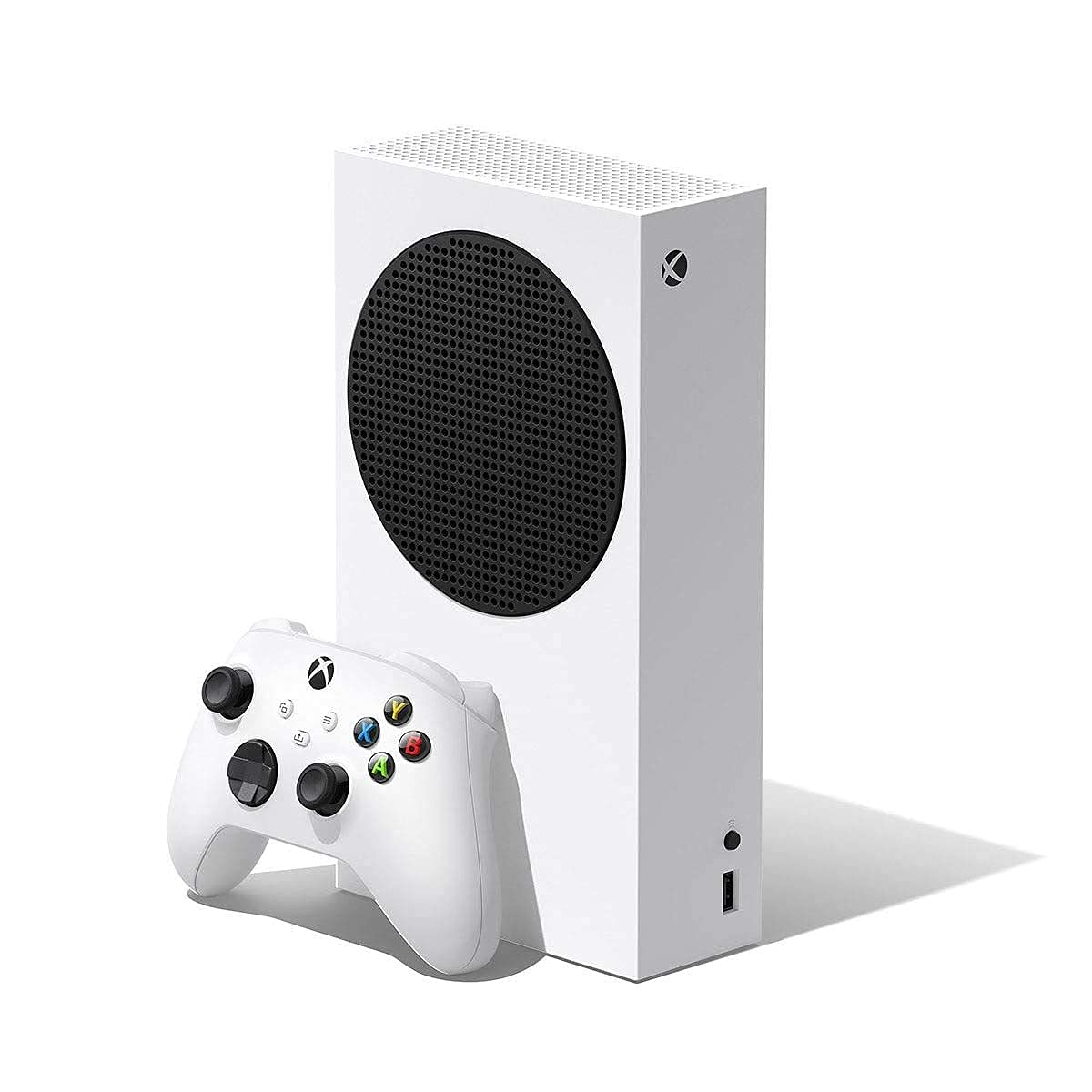 Microsoft Xbox Series S 512GB SSD All-Digital Console (Disc-Free Gaming) I with One Wireless Controller I DTS Audio I HDR (High Dynamic Range) I 1440p Gaming Resolution White (Renewed)