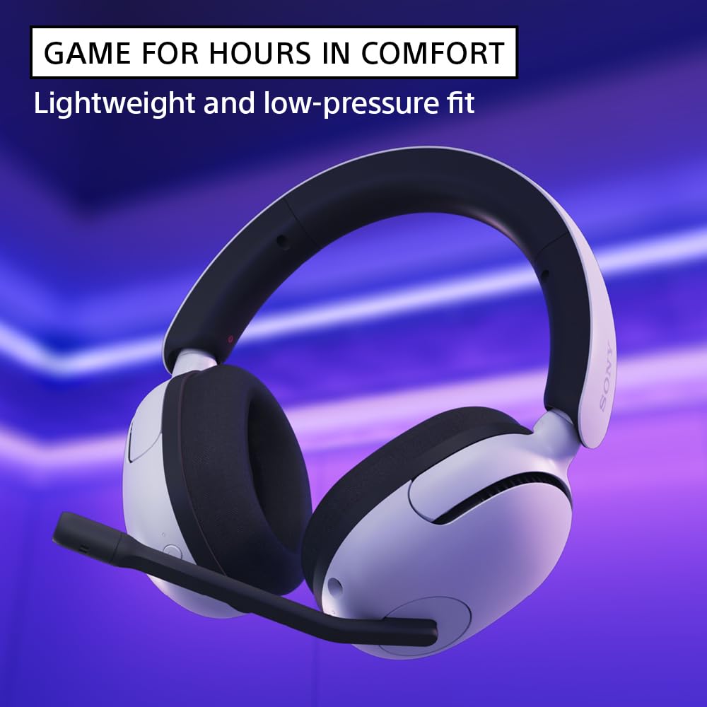 Sony INZONE H5 Wireless Over-Ear Gaming Headset PS5 Headphones, Black