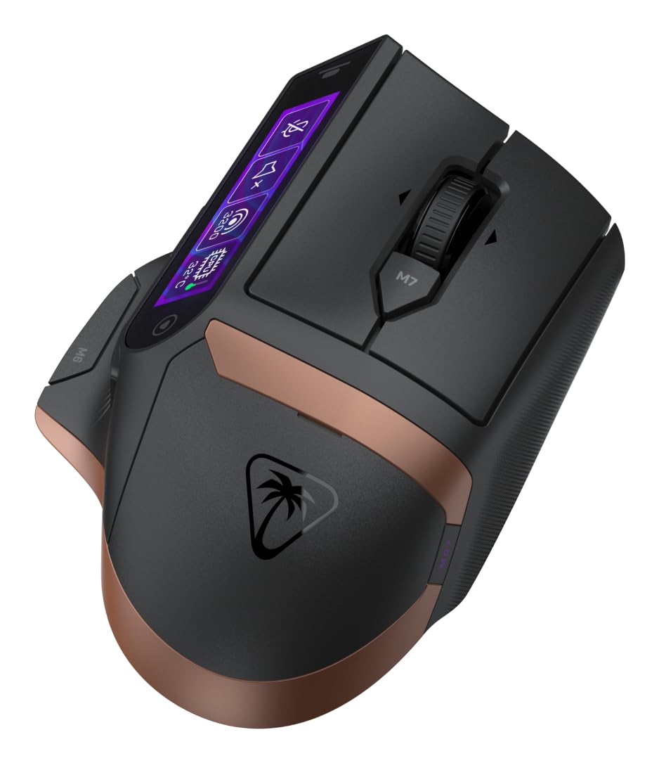 Turtle Beach Command Series MC7 Wireless 8K Customizable RGB Gaming Mouse