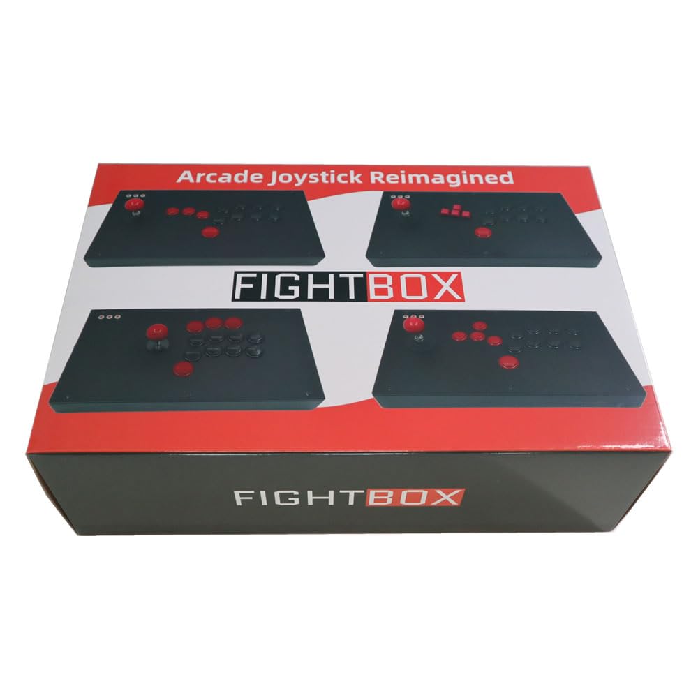 FightBox M3-PC All Button Leverless Arcade Fight Stick Game Controller Compatible With PC/PS3/Switch