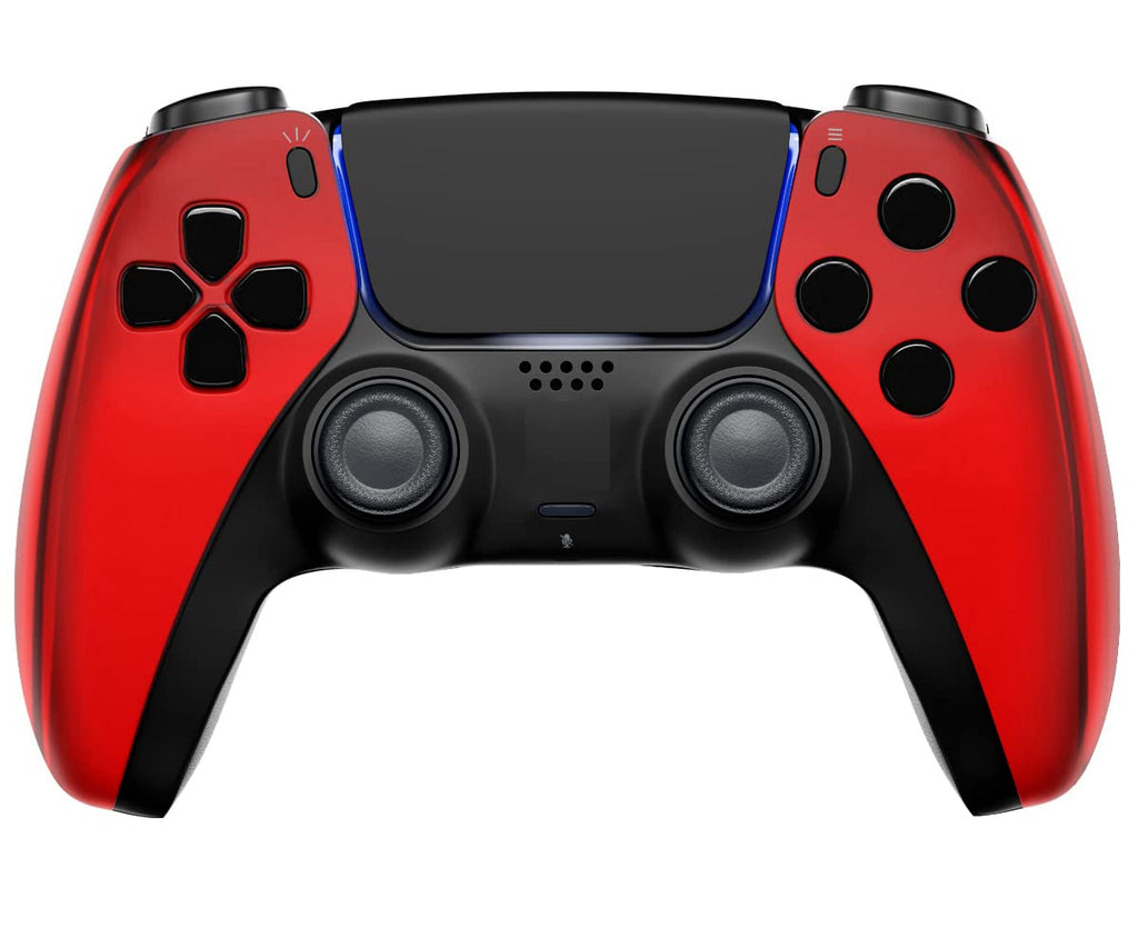 MODDEDZONE Custom Wireless Controller compatible with PS5 Exclusive Unique Designs | Personalize Your Gaming Experience and Exceptional Performance| Compatible with Playstation 5 (Gold Money)