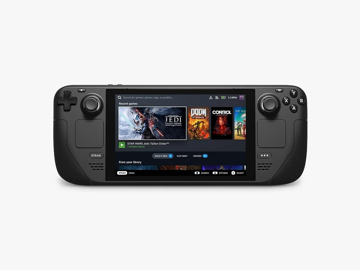 Valve Steam Deck 512GB (1280 x 800) 7" LCD Display Handheld Gaming Console with Carrying Case (Renewed)
