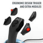 Thrustmaster TCA Officer Pack Airbus Edition for Flight Simulation (Compatible with PC)