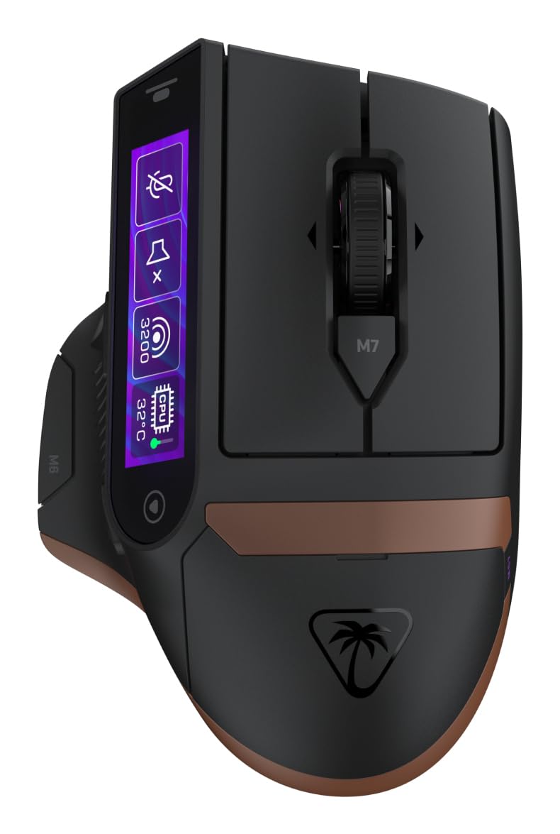 Turtle Beach Command Series MC7 Wireless 8K Customizable RGB Gaming Mouse