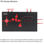 FightBox M3-PC All Button Leverless Arcade Fight Stick Game Controller Compatible With PC/PS3/Switch