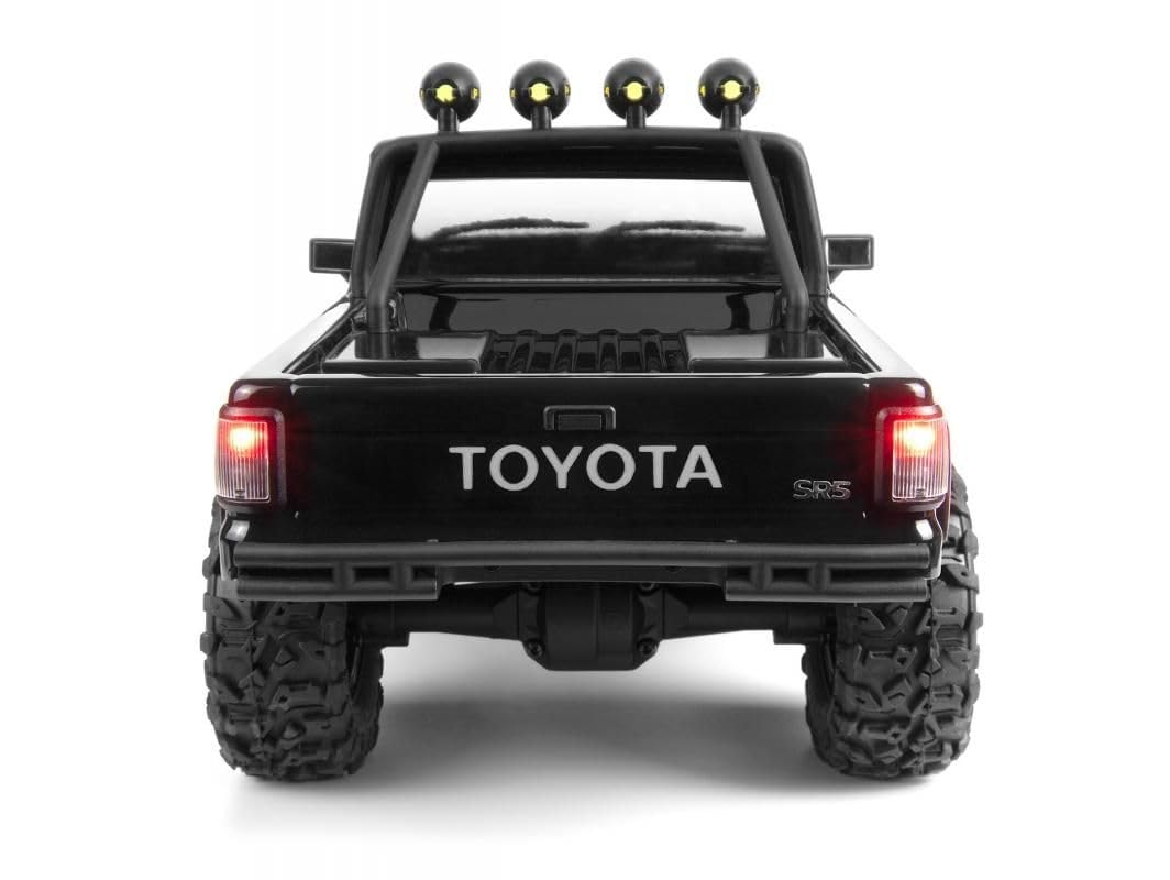 HPI Racing 160802 - Venture18 1985 Toyota Hilux 1/18 Brushless Crawler RTR Black