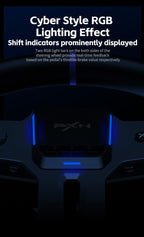 PXN V9 Gen2 Gaming steering Wheel With Pedals/Shifter for PC,PS4,PS3,Xbox