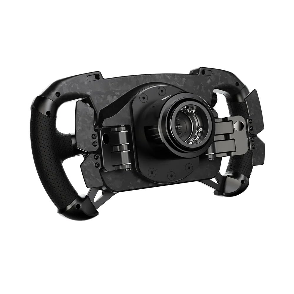 MOZA Racing ステリングホイール GS V2P Steering Wheel ハンドル GT・Formula カスタマイズ可能な10個のLED RGBボタン クイックリリース内蔵 レーシングゲーム R057 【国内正規品】