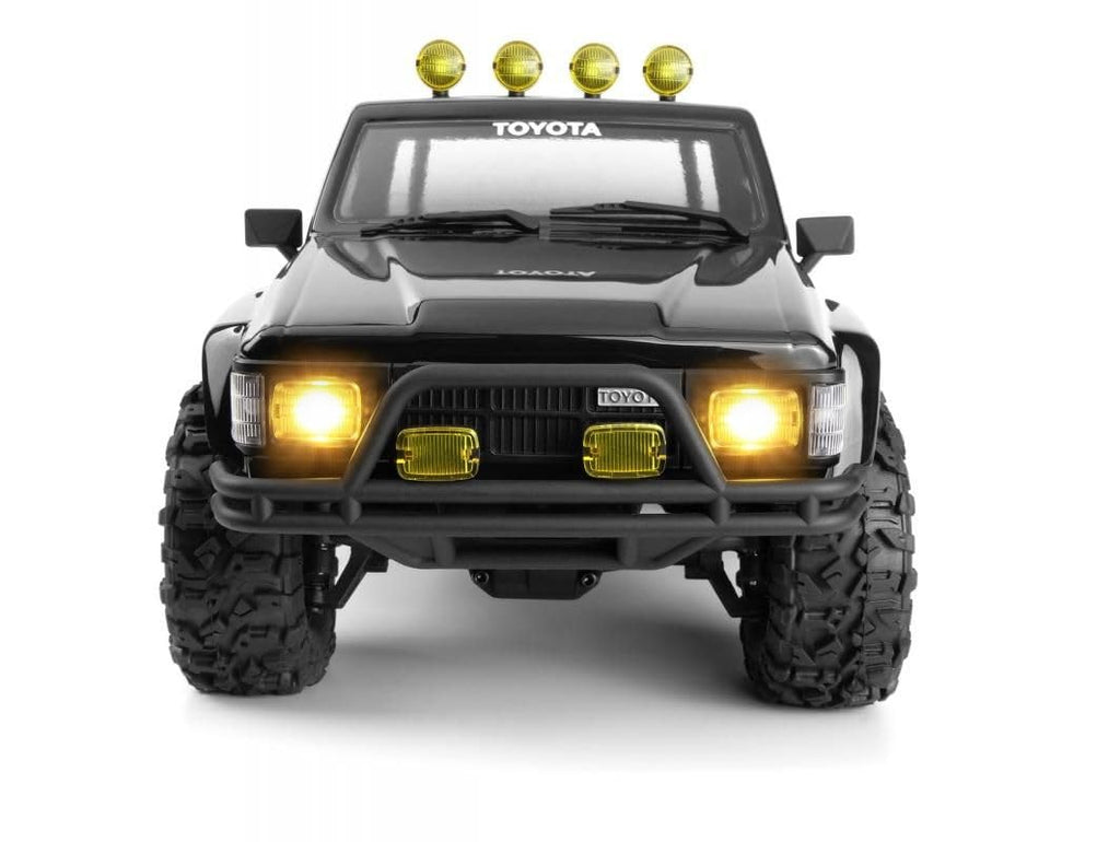 HPI Racing 160802 - Venture18 1985 Toyota Hilux 1/18 Brushless Crawler RTR Black