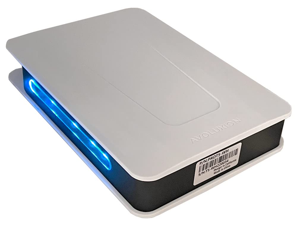 PRO-T5 Series 4TB USB 3.0 External Gaming Hard Drive for PS5 Game Console (White) - 2 Year Warranty