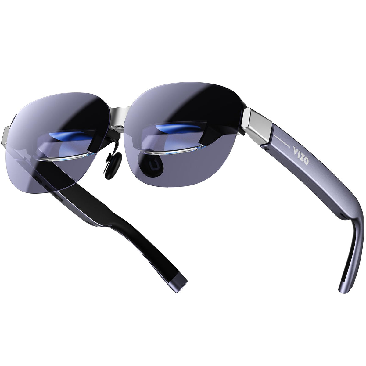 TOZO VIZO Z1 Pro AR Glasses with 160" OLED Display, 120Hz, Full HD 2D & 3D, 6000 nits Brightness, Lightweight, Compatible with iPhone/Android/Laptop