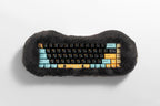 PETBRICK 65 2.4G Wireless Gaming Keyboard 65%, World's First Fluffy, Pettable Custom Mechanical Leaf Spring Keyboard, Switch Between Two Styles Any Time, Odd Eye