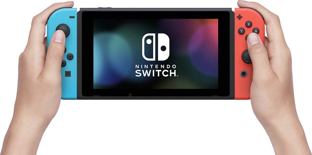 Nintendo Switch 32GB Console - Neon Red/Neon Blue Joy-Con (Renewed)