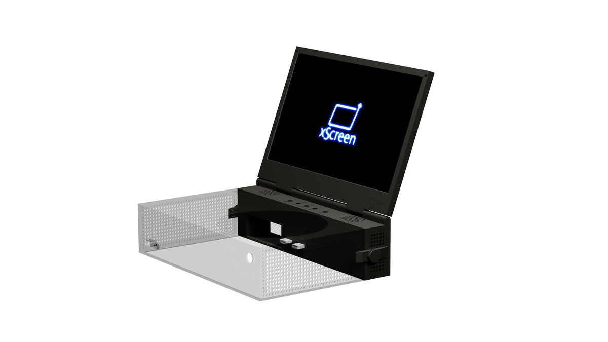 UPspec Gaming xScreen for Xbox Series S* - 11.6 1080P FHD 60Hz IPS Portable Screen Attachment - Unique CABLEFREE Design (Carbon Black)