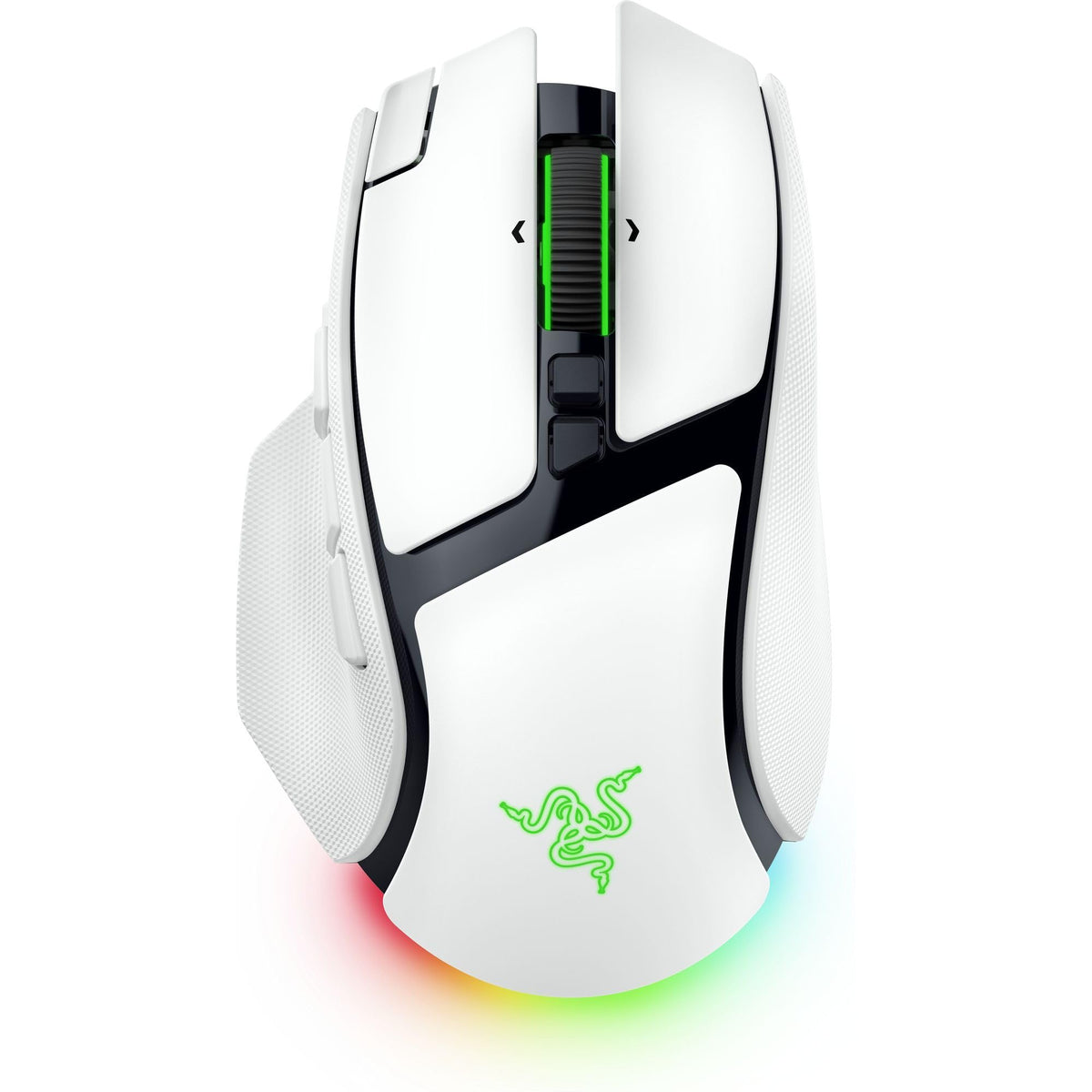 Razer Basilisk V4 Pro Wireless Gaming Mouse, 200 Hr Battery Life, White