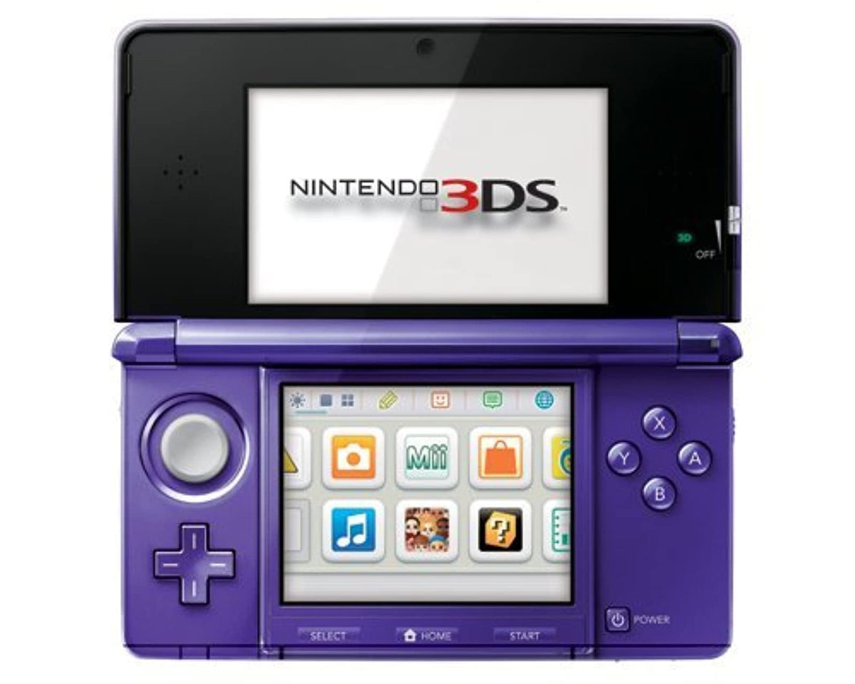 Nintendo 3DS Midnight Purple - Nintendo 3DS