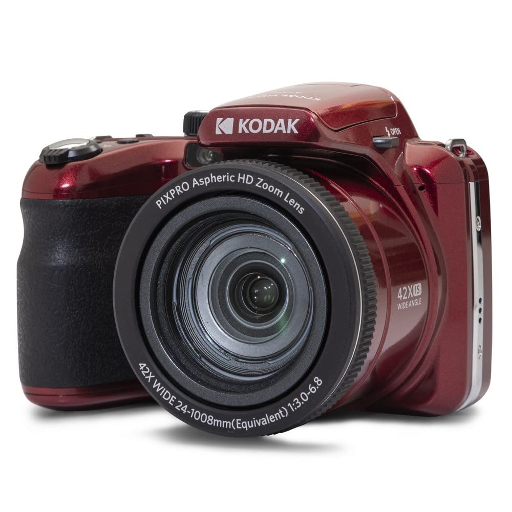 KODAK PIXPRO AZ425 20MP Digital Camera, 42x Optical Zoom, OIS, White