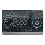 FightBox R10 Pro Arcade Fight Stick with 2-Inch Trackball and Spinner, Sanwa Joystick, Metal Case, USB Retro Gaming Controller for PC, MAME and RetroArch