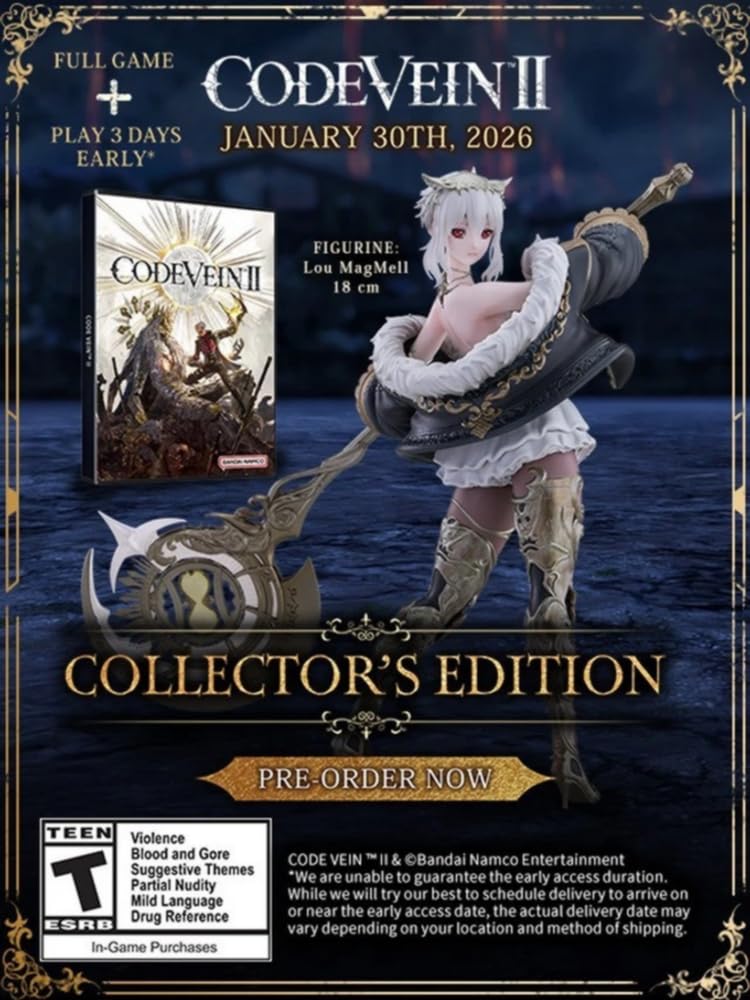 CODE VEIN II Collectors Edition Xbox