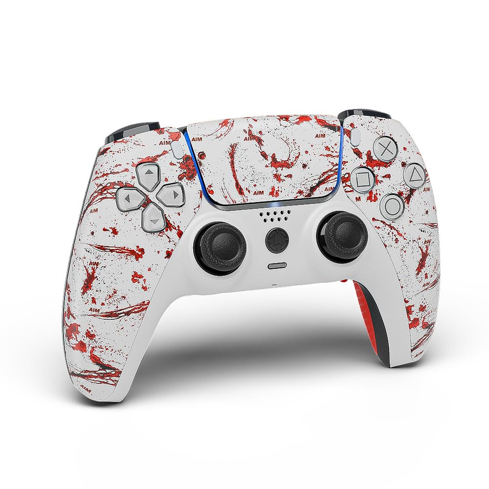 AimControllers Compatible with P-S5 Console & PC | Custommade Wireless Gaming Controller with 4 Back Remappable Paddles | Gaming Accessories Electronics DEXTER